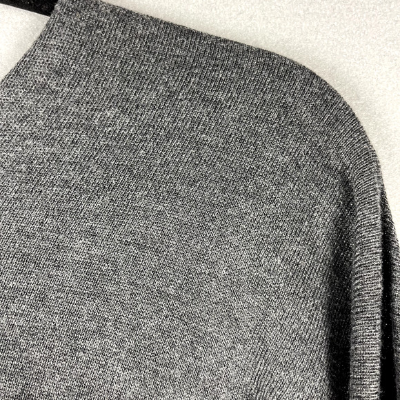 Kerisma Oversized Sweater Womens Small Medium Gray V-Neck Lagenlook Relaxed Boho - Picture 15 of 16